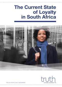 The Current State of Loyalty in South Africa