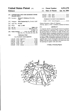 Connector unit for geodesic dome frame strut