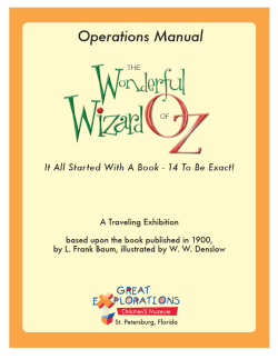 The Wonderful Wizard of Oz