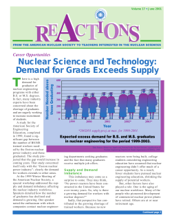 Demand for Grads Exceeds Supply