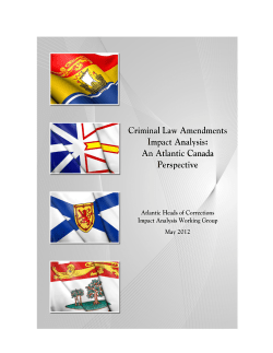 Criminal Law Amendments Impact Analysis