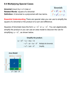 Notes 8-4
