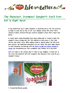 The Cheesiest, Creamiest Spaghetti You`ll Ever