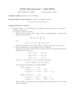 Solution - UCSD Math Department