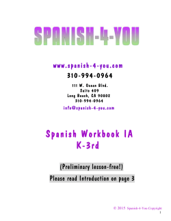 1. Prel (Free) - Spanish-4-You