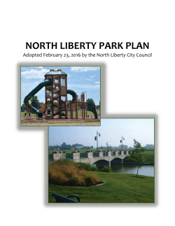 north liberty park plan