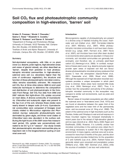 Reprint - Alpine Microbial Observatory