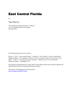 Chapter 6: EAST CENTRAL FLORIDA