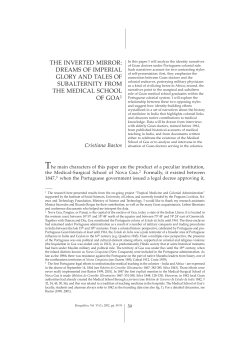 the inverted mirror: dreams of imperial glory and tales of subalternity