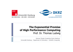 The Exponential Promise of High Performance