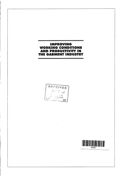 improving working conditions and productivity in