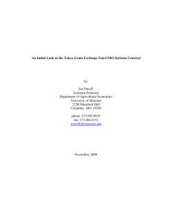 TGE non-GMO Futures Contract - AgEBB