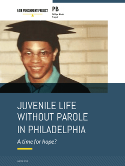 juvenile life without parole in philadelphia