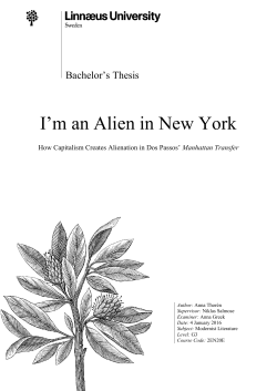 I`m an Alien in New York