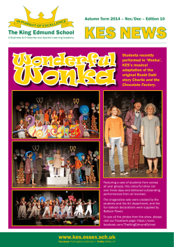 KES NEWS - King Edmund School