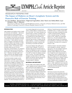 LYMPH Article Reprint LYMPHLink Article Reprint