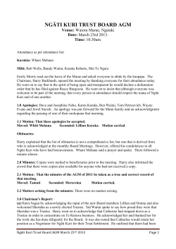 2013 AGM Minutes