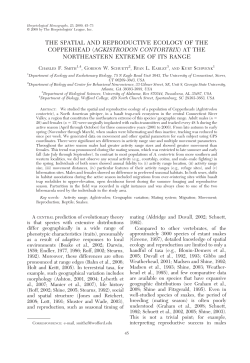 at the northeastern extreme of its range