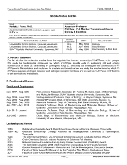 A. Personal Statement
