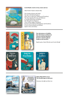 Greek Myths: stories of sun, stone and sea Sally Pomme Clayton