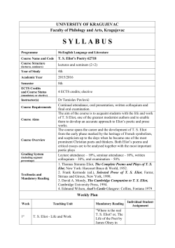 S Y L L A B U S