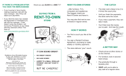 Buying from a Rent-to
