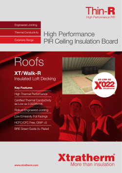 Thin-R XT/WALK-R Brochure PDF