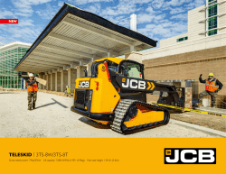 Teleskid Construction product brochure.