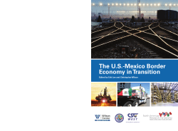The U.S.-Mexico Border Economy in Transition