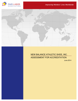 New Balance_Accreditation Report_June 20141_Public