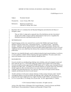 Powdered Alcohol PDF, 165.94 KB