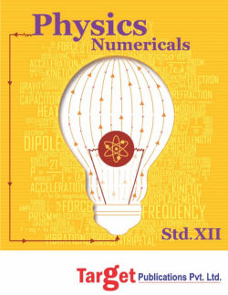 Std. XII - Physics Numericals