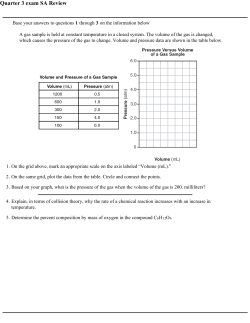 Quarter 3 exam SA Review
