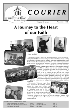 Courier 58 - Nov 2012 - Christ the King Catholic Church