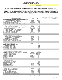 Please Bid on Items Listed, You May Substitute