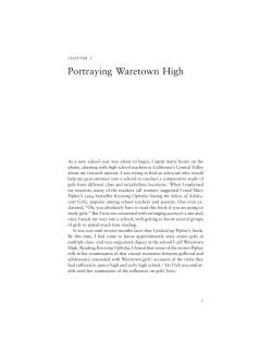 Portraying Waretown High - University of California Press