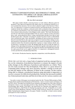 Product Differentiation, Multiproduct Firms, and Estimating the