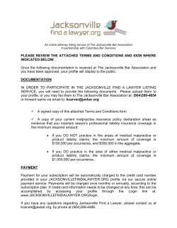 PLEASE REVIEW THE ATTACHED TERMS AND CONDITIONS