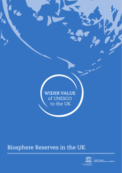 Biosphere Reserves in the UK - UK National Commission for UNESCO