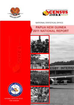 papua new guinea 2011 national report