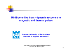 dynamic response to magnetic and thermal pulses