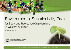 Environmental Sustainability Pack