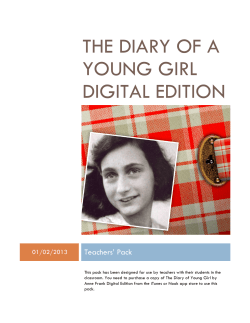 The Diary of a Young Girl Digital Edition