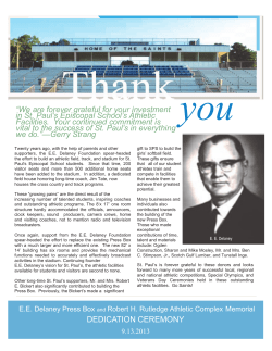 St. Paul`s School - Delaney Development