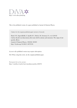 Carbon dioxide ion dissociations after inner shell excitation and