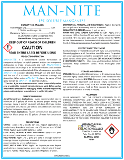 Label - Custom Agronomics