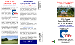 Kentucky Circuit Court Clerks` Trust For Life 13th Annual Satterwhite