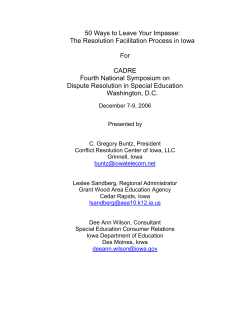 IA-30 Ways to Leave Your Impasse