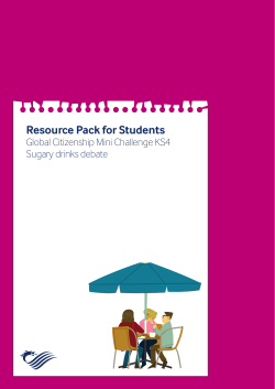 Sugar Tax (Student Pack)