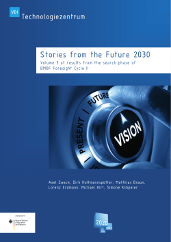 9 Innovation seeds - VDI Technologiezentrum GmbH